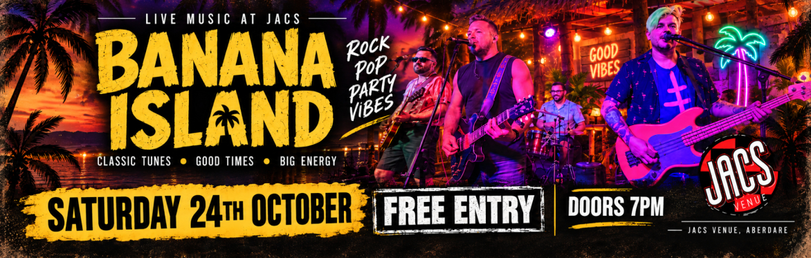 🍌🏝️ BANANA ISLAND LIVE AT JACS