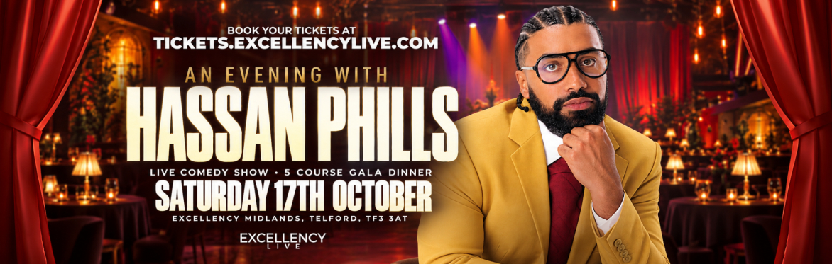An Evening of Comedy & Cuisine with Hassan Phills