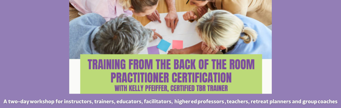 2-day workshop for instructors, educators, trainers