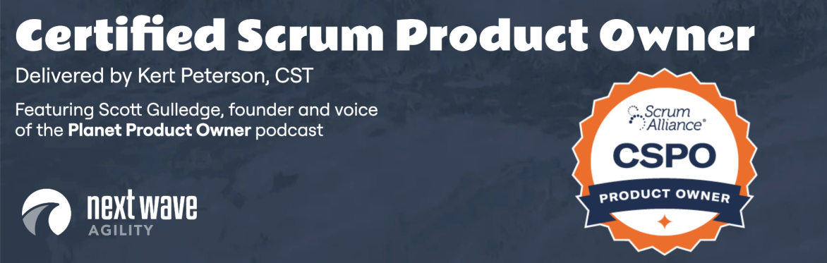 Certified Scrum Product Owner (CSPO)