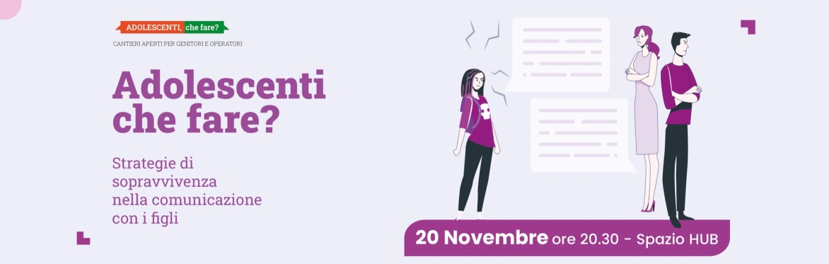 Adolescenti che fare?