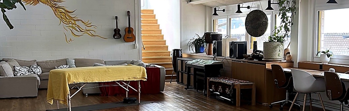 The studio in Zürich