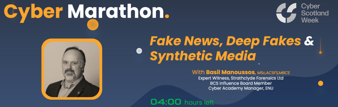 #CSW2024 |  On Fake News, Deep Fakes and Synthetic Media