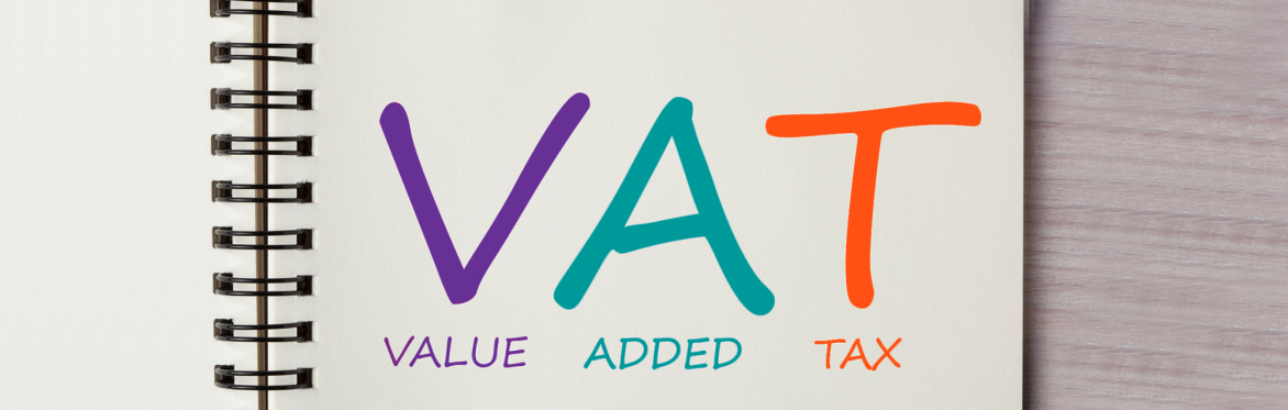 The letters VAT and Value Added Tax underneath