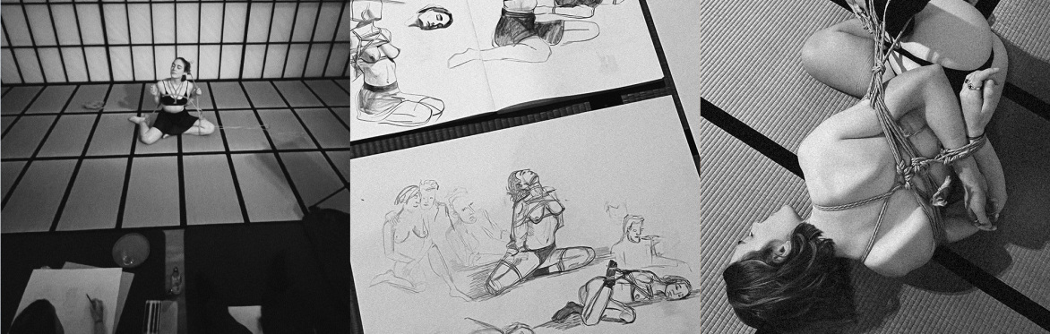 ⭕️ SHIBARI LIFE DRAWING ⭕️ A unique artistic experience