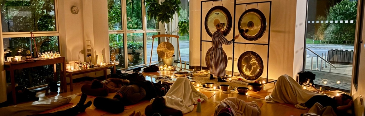 Cheam New & Full Moon Gong Bath/Sound Healing with Oil Anointing
