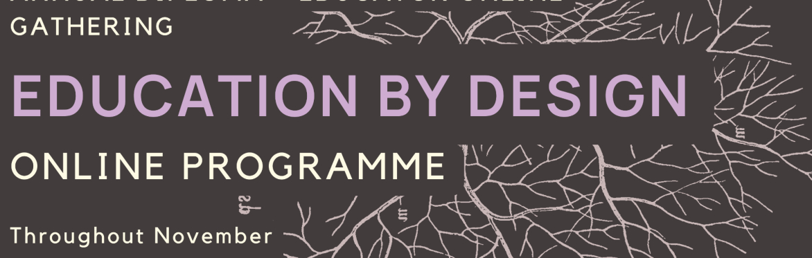 EDUCATION BY DESIGN TITLE IMAGE