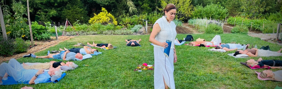 Sound Bath in the Garden with Beth Ricciardone