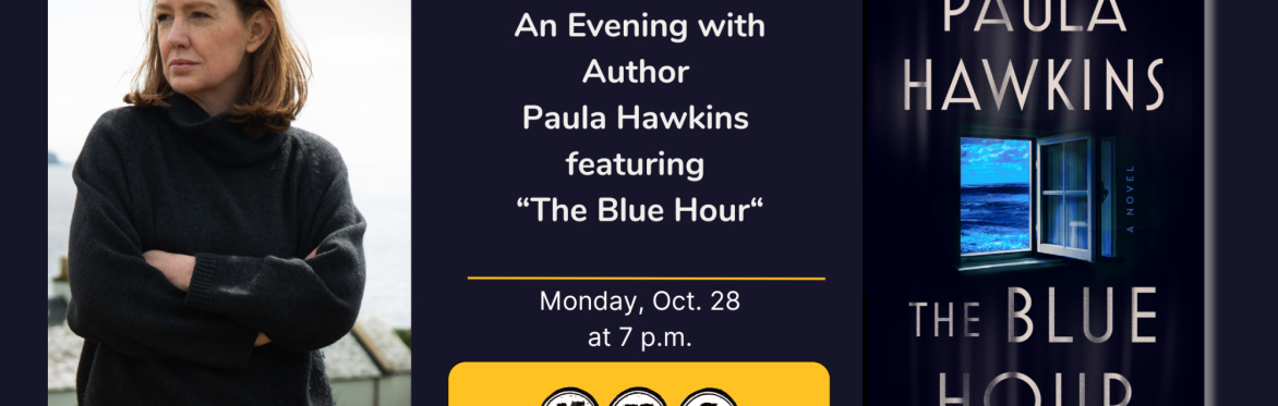 A Virtual Evening with Paula Hawkins & "The Blue Hour"