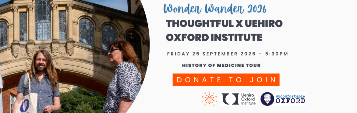 Wonder Wander 2026 - Fundraiser Tour: History of Medicine