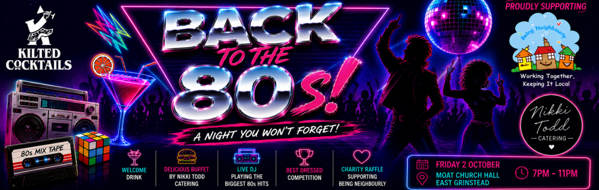 Back to the 80s – An 80s Party Night