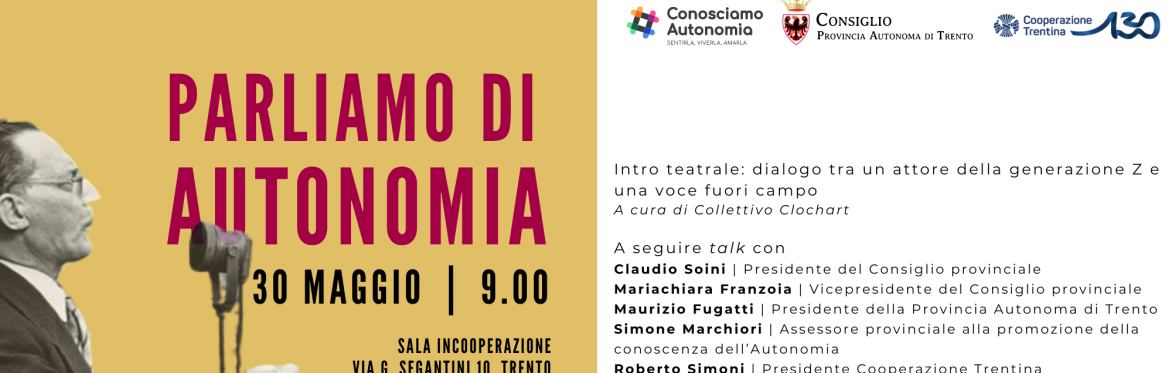 PARLIAMO DI AUTONOMIA