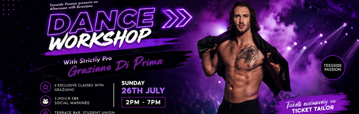 Teesside Pasion Presents an Afternoon with Graziano Di Prima