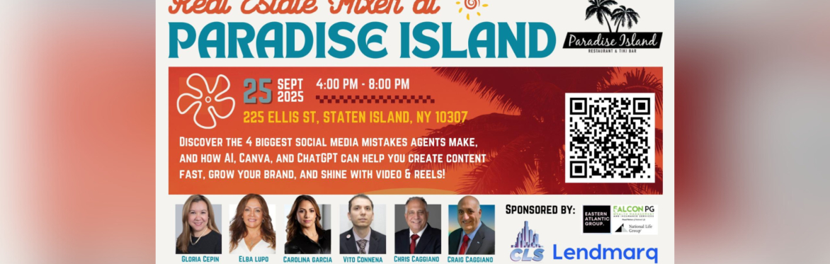 Real Estate Mixer at Paradise Island