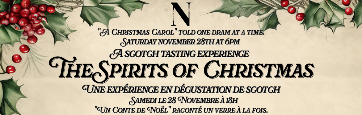 The Spirits of Christmas - A Scotch Tasting Experience