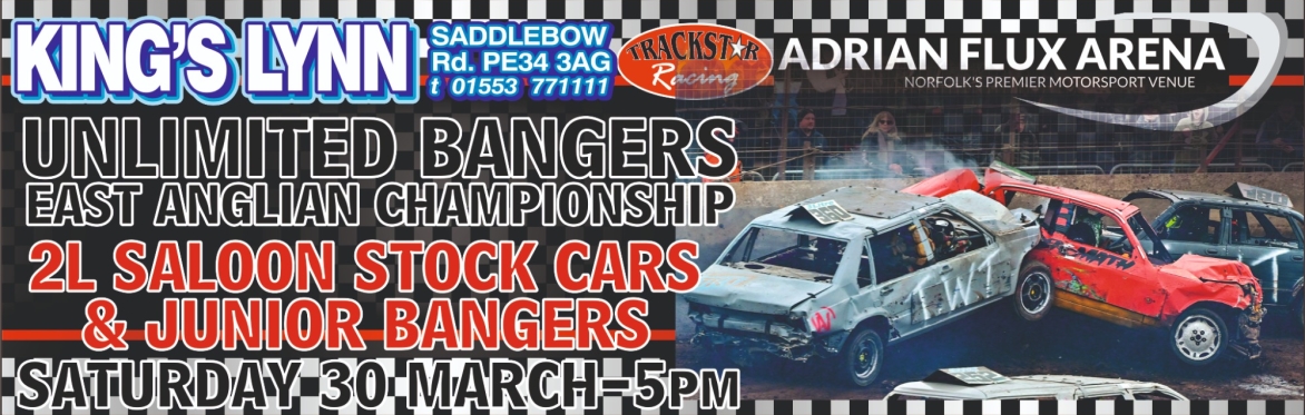 Unlimited Bangers, 2L Saloon Stock Cars & Juniors Bangers
