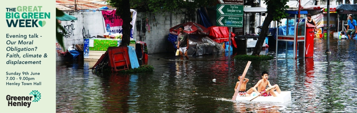 Our Moral Obligation? Faith, climate and displacement.