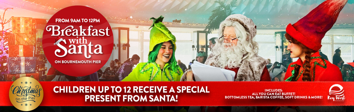 Breakfast with Santa on Bournemouth Pier