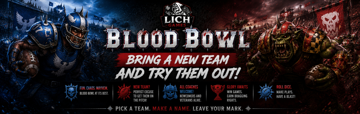 BLOOD BOWL TRYOUTS!