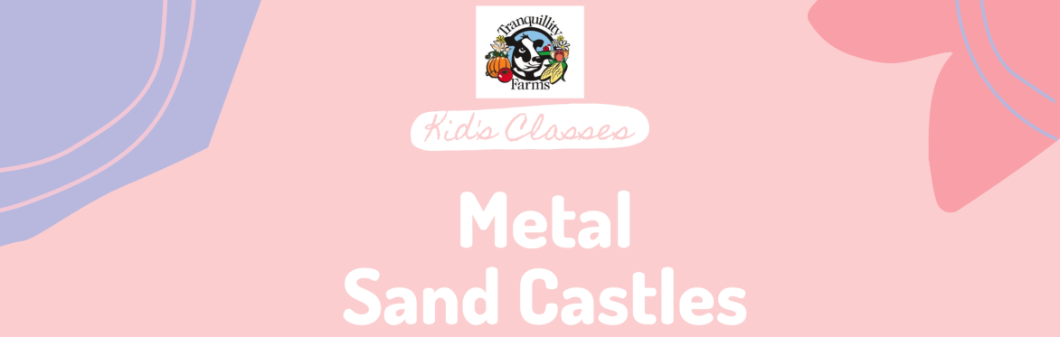 Metal Sand Castles- Ages 6+