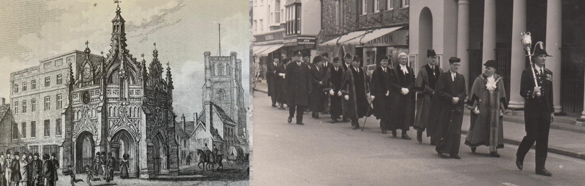 Historic Chichester: a guided walk discovering some tales of the unexpected.