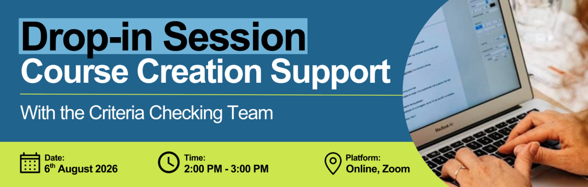 Course Creation Support Drop-In