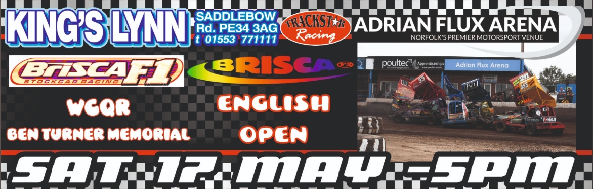 Super Stock Car Saturday! F1 Stock Cars WCQR & F2 Stock Cars English Open