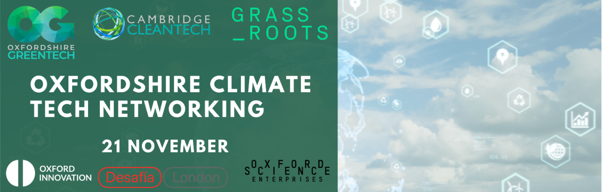 Oxfordshire Climate Tech Networking