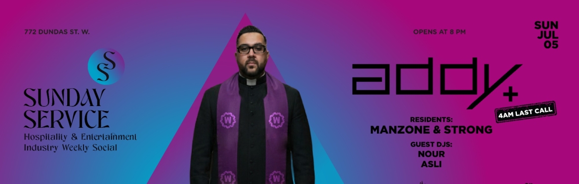 Bald man with glasses on flyer
