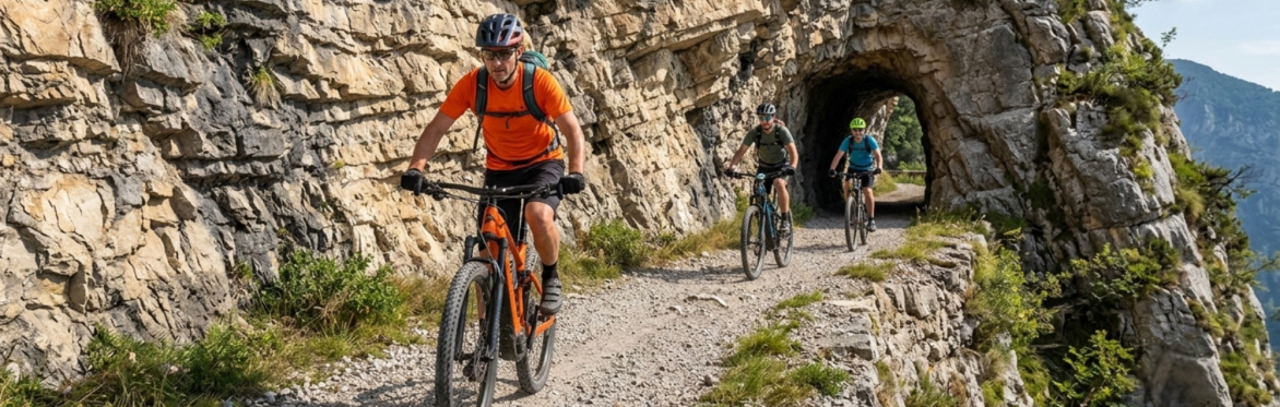 11.20 E-MTB TOUR - L'anello del Baldo da Polsa a San Valentino, Costa Pelada e Postemon in autonomia
