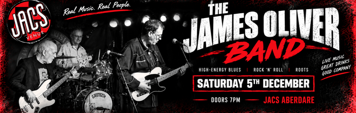 The James Oliver Band — Live at Jacs Aberdare