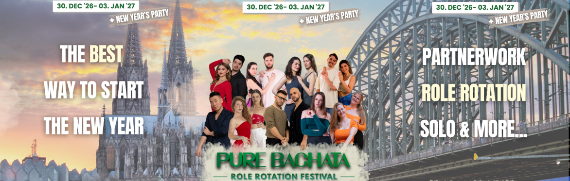 Pure Bachata Role Rotation Festival 2027 - Role Rotation | Partnerwork | Solo & more