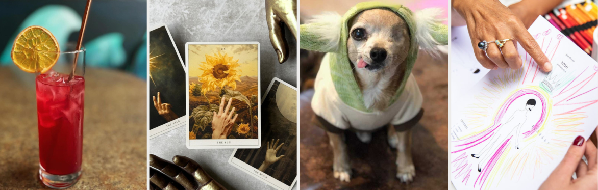 Witches & Beasts: Tarot, Auras, Dog Cuddles + N/A Elixirs