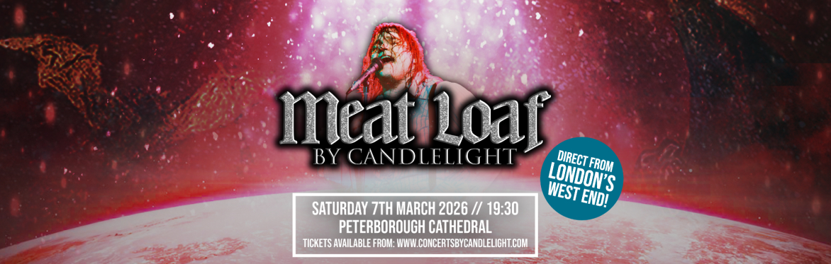 Meat Loaf By Candlelight at Peterborough Cathedral