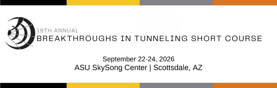 2026 Tunneling Short Course