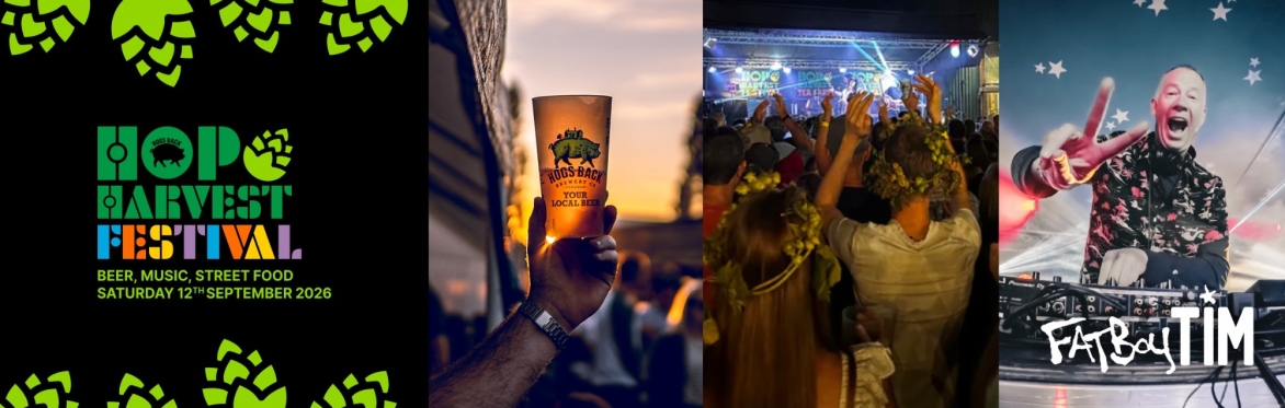 Fatboy Tim to headline Hop Harvest Festival 2026
