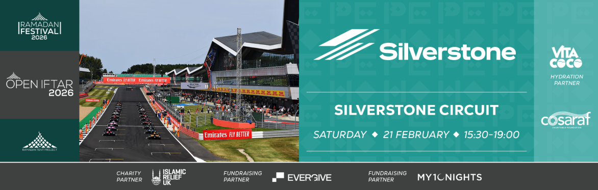 Book my ticket – Open Iftar 2026 - Silverstone Circuit – Silverstone ...