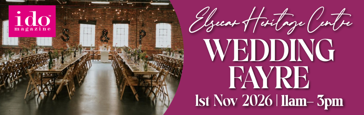 Elsecar Heritage Centre Wedding Fayre graphic 1st November 2026 x 2
