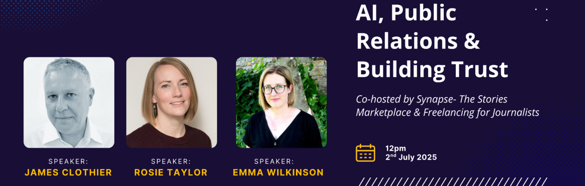 Spotlight Session: AI, Public Relations & Building Trust