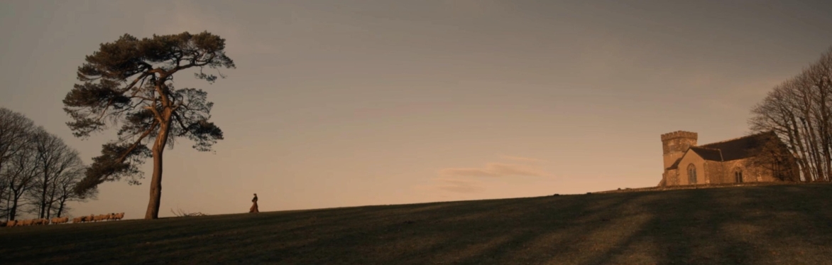Woman running on Dartmoor