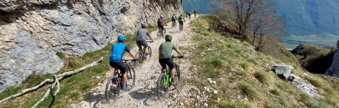 09.00 E-MTB TOUR -  Lago Di Pra Della Stua e Bocca di Navene con vista sul Lago di Garda in autonomia