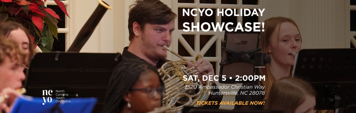 2026 Holiday Showcase - All Orchestras, Ensembles, & Youth Choir!