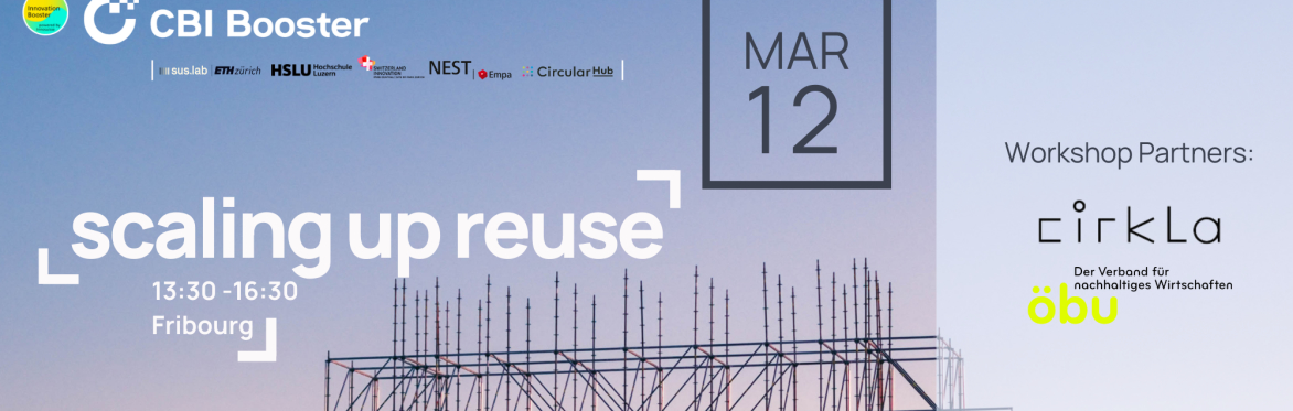CBI Open Innovation Workshop: Scaling Up ReUse