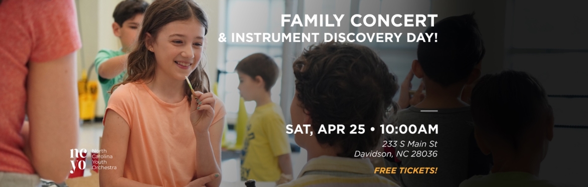 Family Concert & Instrument Discovery Day - FREE admission!