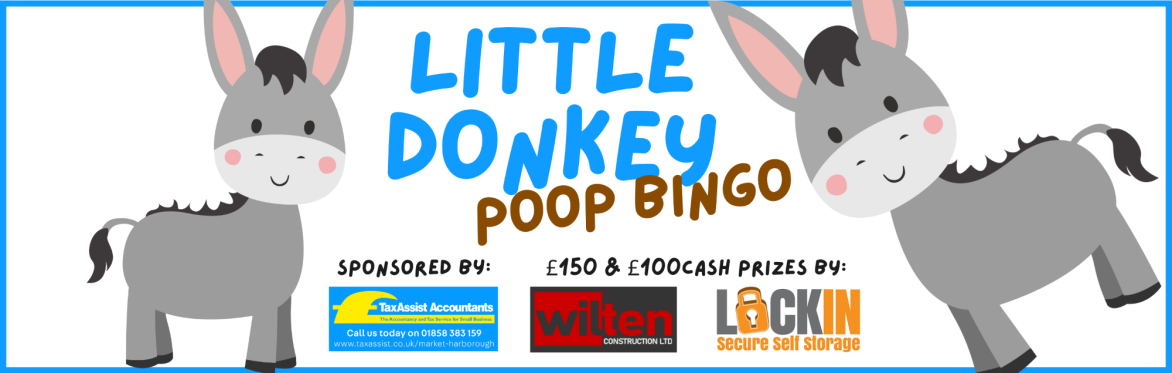 Little Donkey Poop Bingo