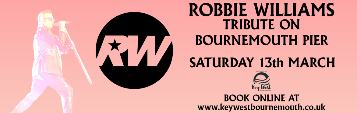 Robbie Williams Tribute on Bournemouth Pier