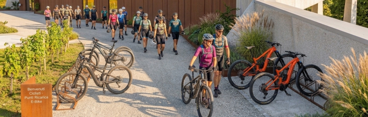10.10 E-MTB TOUR - Valle dei Cestarelli, Prada e degustazione alla Cantina Ert 1050 con guida certificata