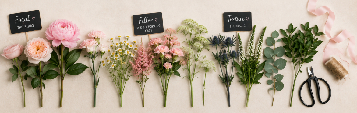Freestyle Florist: Focal, Filler & Texture