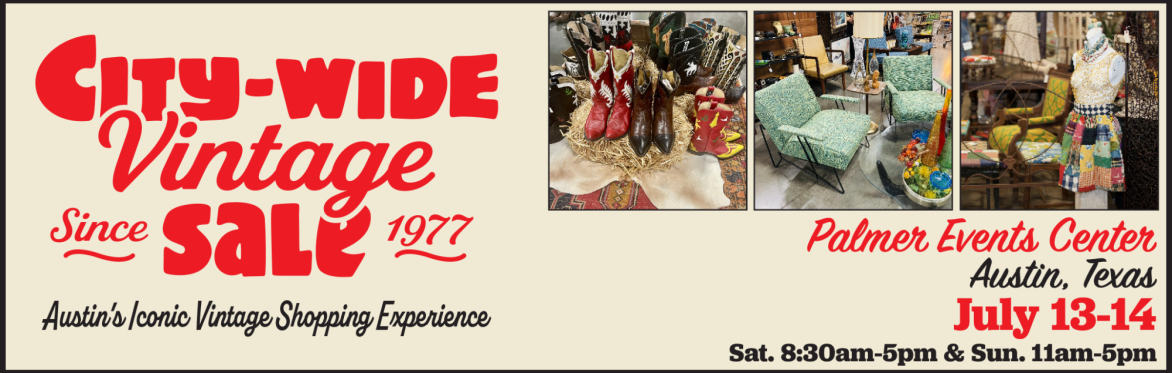 City-Wide Vintage Sale: June 22-23, 2024