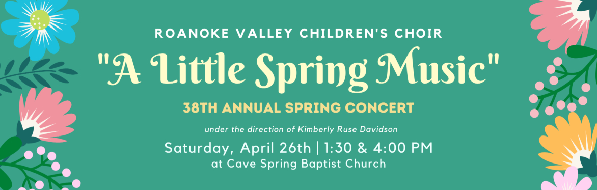 "A Little Spring Music" | RVCC 38th Annual Spring Concert